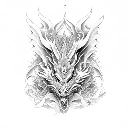 Dragon Flowers Feminine