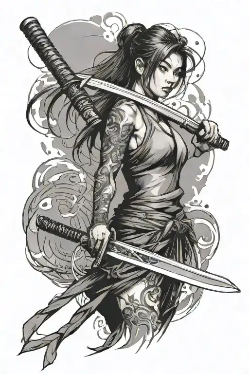 Girl With A Katana