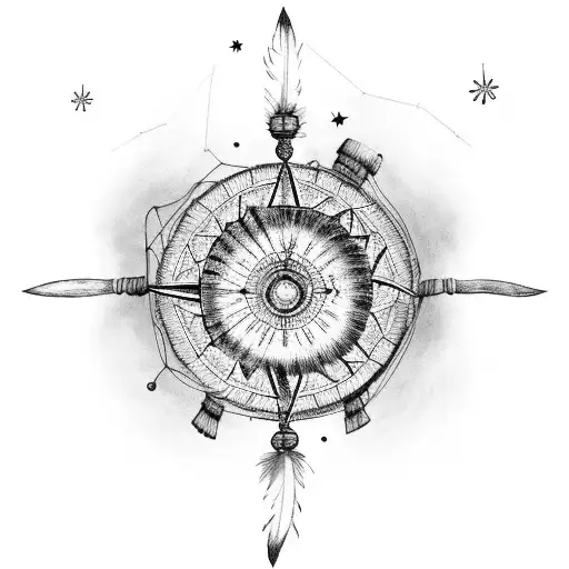 Lighthouse With Dream Catcher