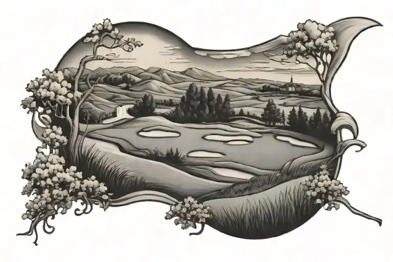 Golf Course Landscape