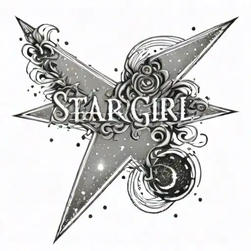 The Word Stargirl With Some Sparkle Maybe