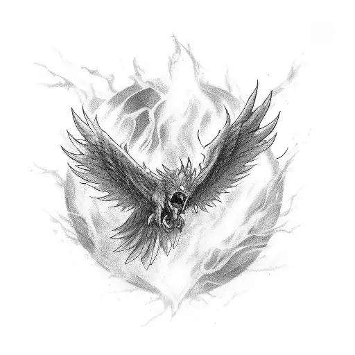 Three Phoenix In Three Stages Of Its Life