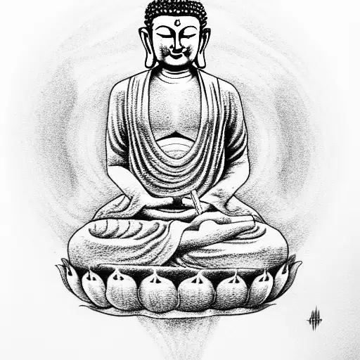 Buddha Is Creating The Mutiverse With His Pen