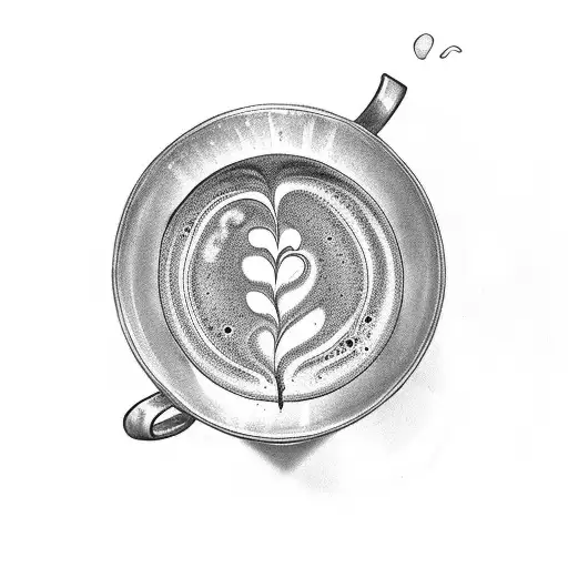 An Intricate Witch's Cauldron Brewing Coffee Instead Of Potions