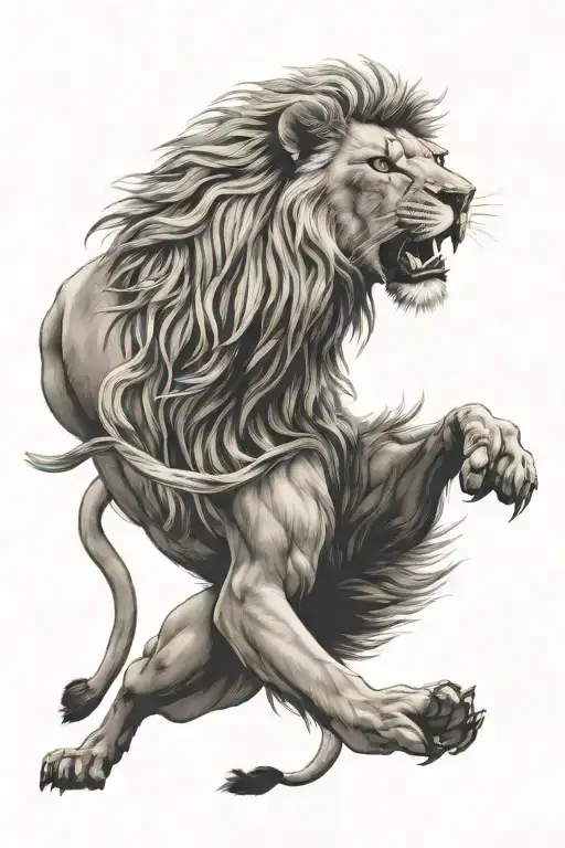 Sporting Lion