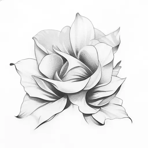 Hawaiian Flower Sleeve