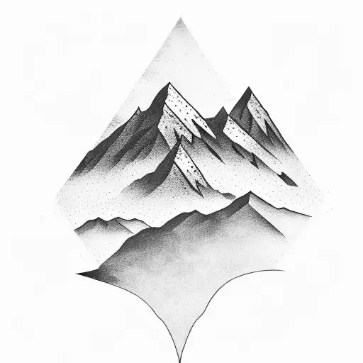 A Mountain Range Shaped Like A Guitar