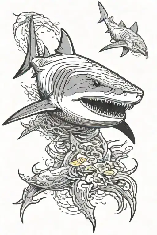 Lemon Shark Swimming