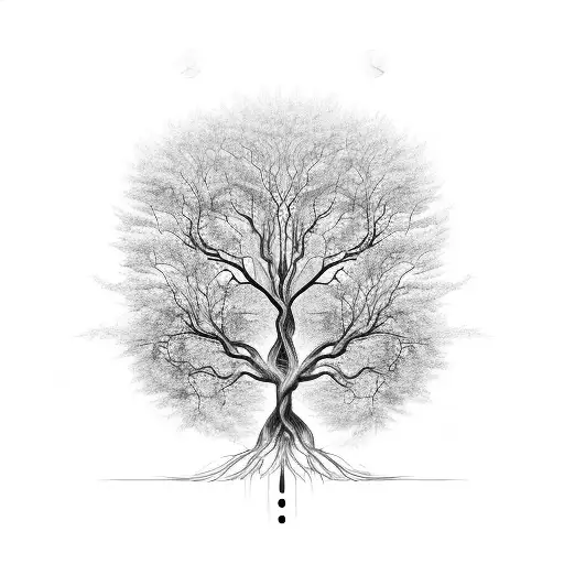 Tree With Genetic And Computer Circuits As Roots