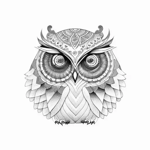 Mandala Owl