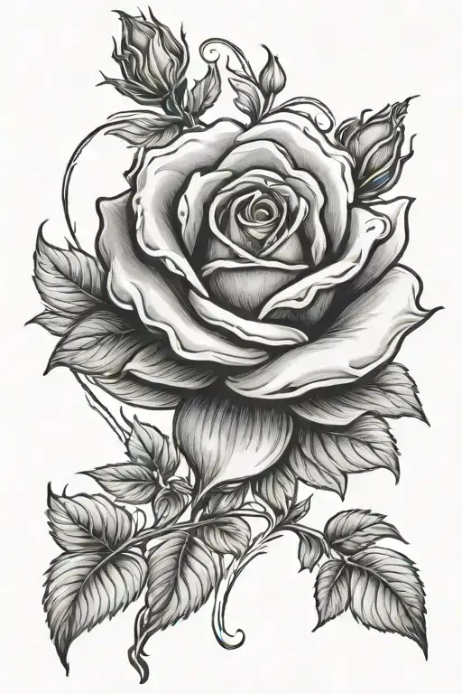 Family Heirloom As A Rose And Heart Made