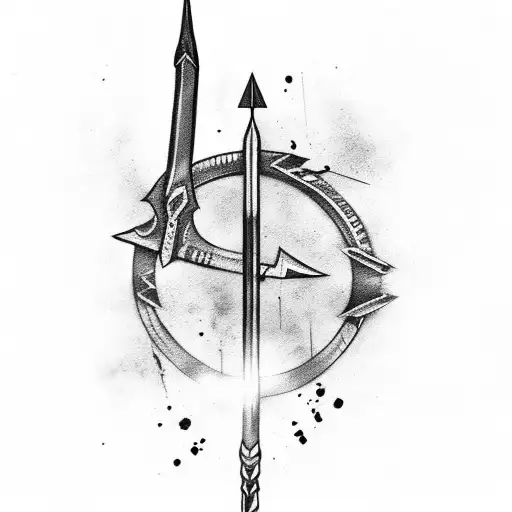 2 Arrows In The Hand Of A Warrior