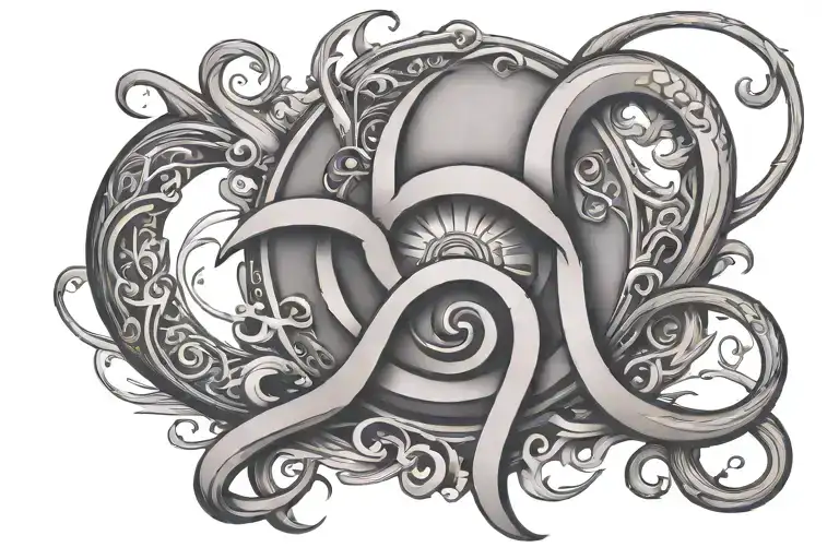 666 Number On The Background