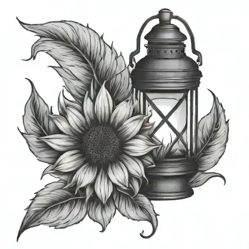 Sunflower Lantern