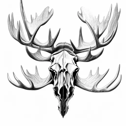 Moose Skull