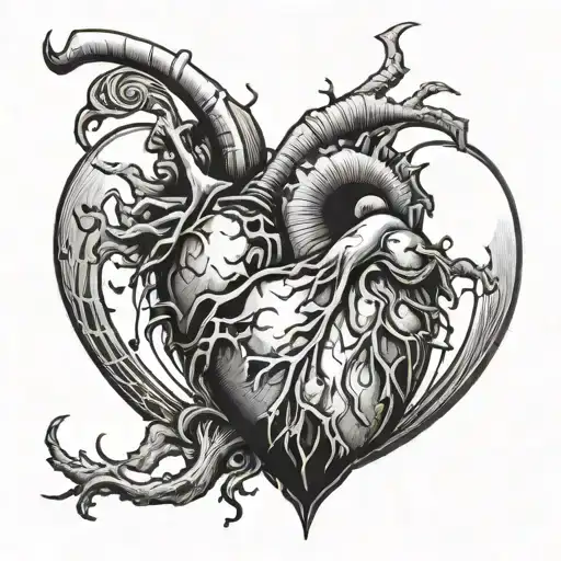 Broken Heart Being Pushed Back Together By A Girl