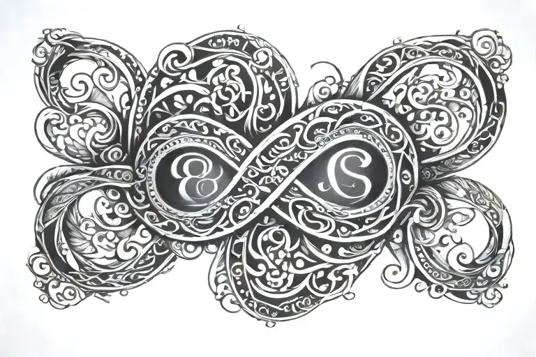 Infinity Symbol With Names