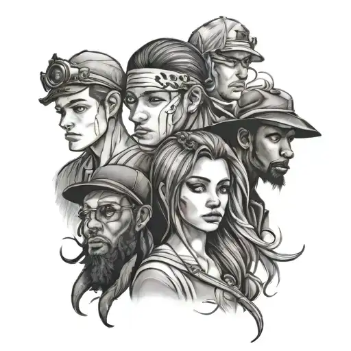 2 Brothers And A Sister From The Neighborhood