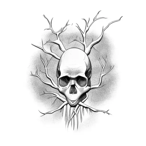 Tree With Skull Branches