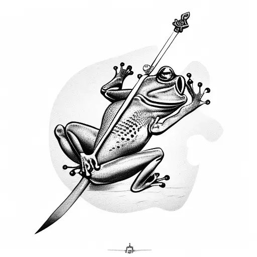 Frog With Sword