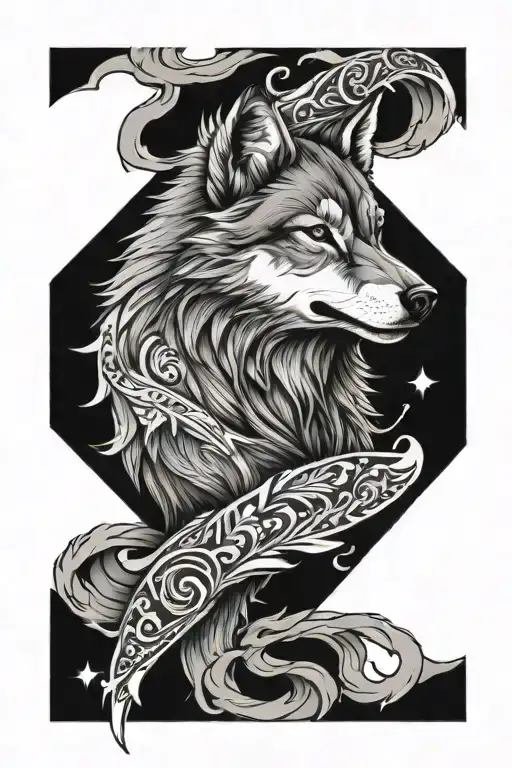 Wolf Sleeve Arm