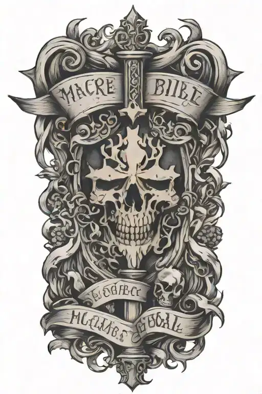 Macabre Bible Verse Intertwined