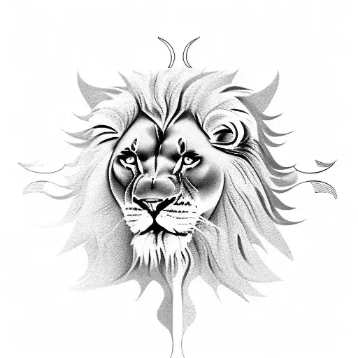 Persian Lion And Sun