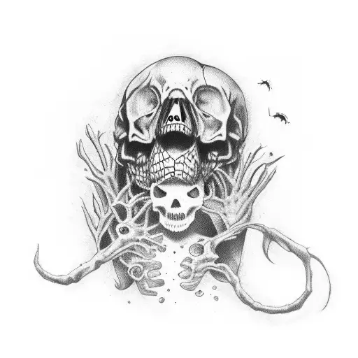 Halloween Or Horror Themed Arm Sleeve