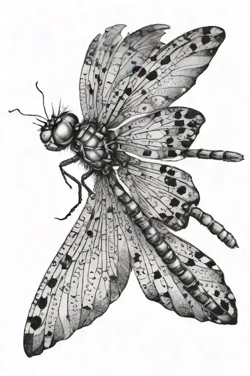 A Dragonfly But The Wings Are Made Out Of Books