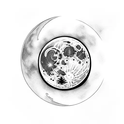 Moon With Two Person