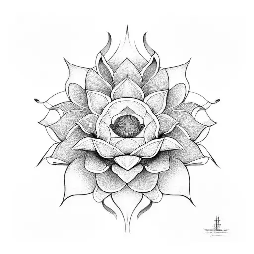 Lotus Flower And Liberty Scale