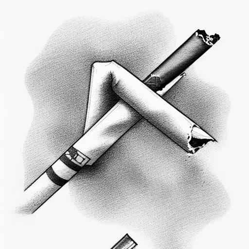 Broken Cigarette