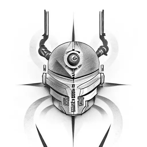 Design A Tattoo That Incorporates The Iconic Symbols From Dead Space And Numbers