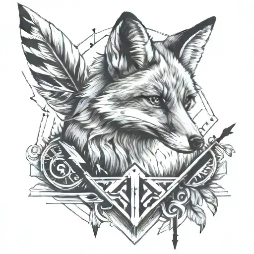 A Fox Surrounded By Pijl Arrows