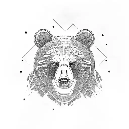 A Bear Lifting Weights