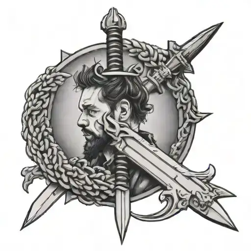 Post Malone Sword With The Weeknd Star Sign