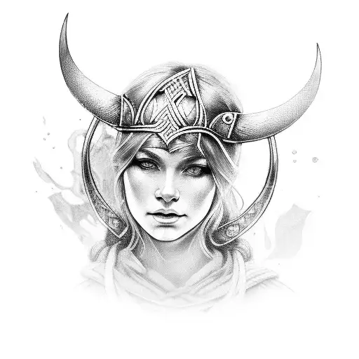 Viking Girl Beautiful