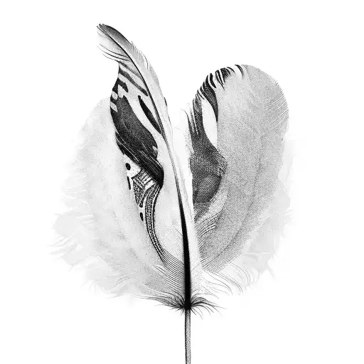 Feather And Fingerprint
