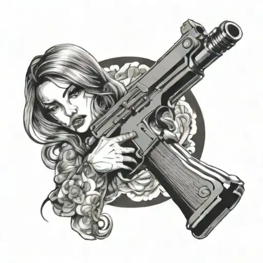 Gun And Girl
