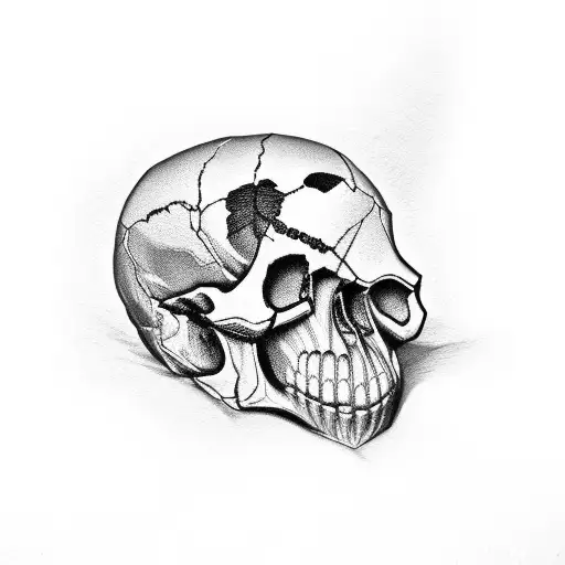 Fingerprint Skull