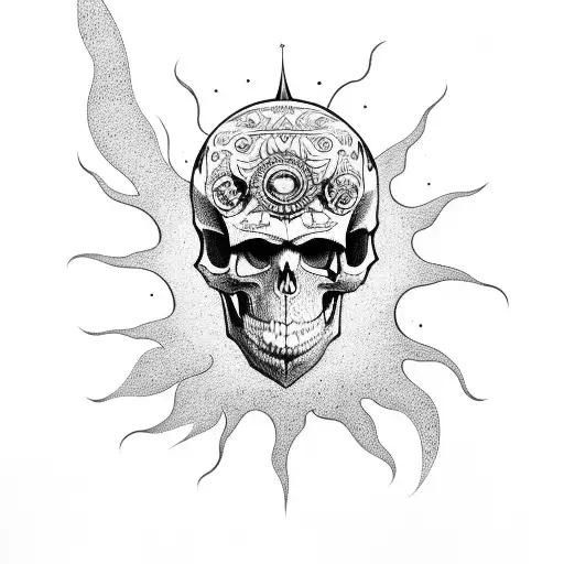 Sun And Skull And Holy Spirirt