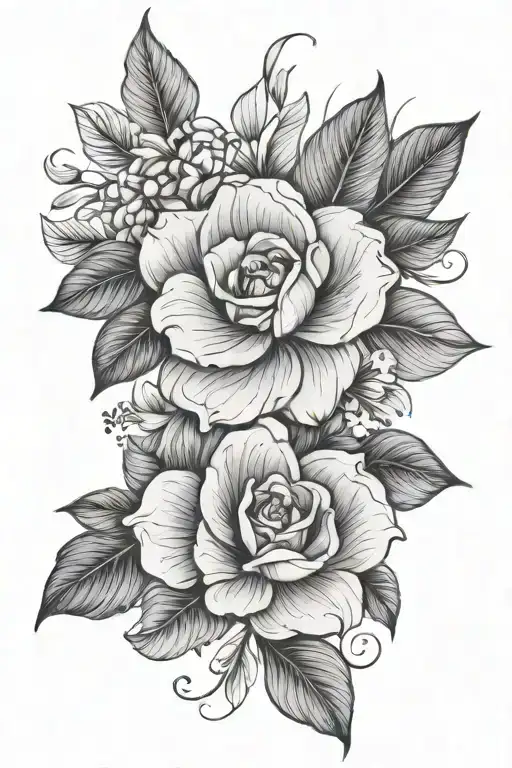 Floral Wrap My Forearm