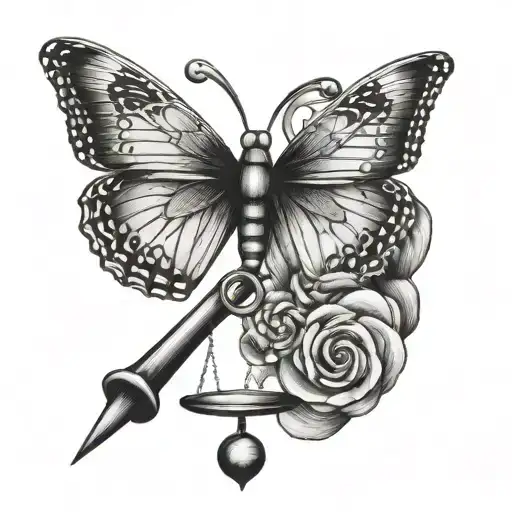 Libra Scales Butterfly Snake