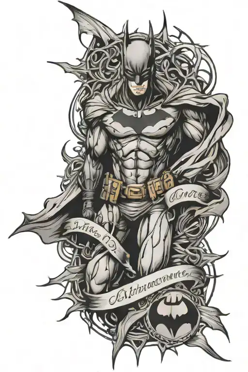 Batman Quote Intertwined