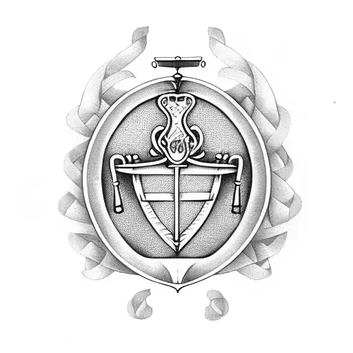 Irish Harp Scottish Shield