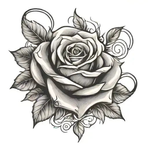 Infinity And Rose Growing