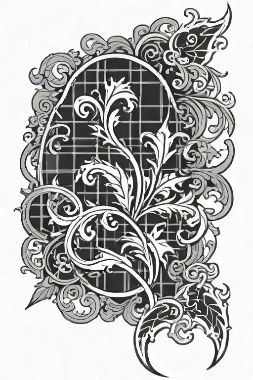 Scottish Tartan Pattern