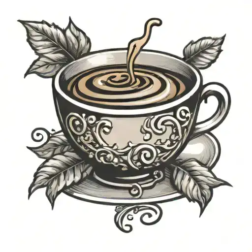 Cup Of Coffee Bean Morphing