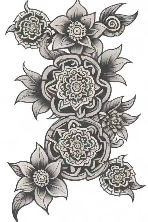 Aztec Flowers