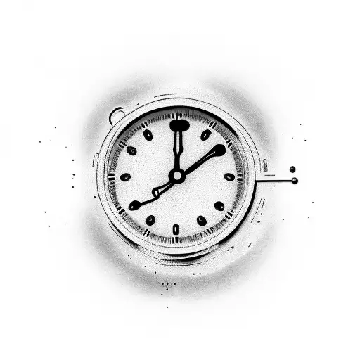 Digital Clock That Says Now